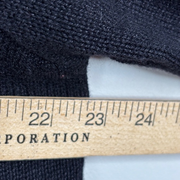 Quacker Factory Giraffe Embroidered Cardigan L Black Whimsigoth Art Boho Safari - Picture 8 of 10